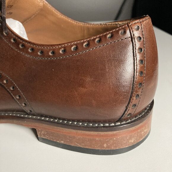 Johnston & Murphy Dempsey Dress Shoes (Men’s Size 11) Leather Oxfords Cap Toe - Picture 10 of 13